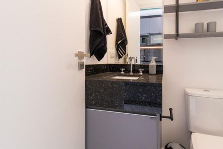Studio para alugar com 19m², 1 quarto e sem vaga Studio para alugar com 19m², 1 quarto e sem vagaBanheiro