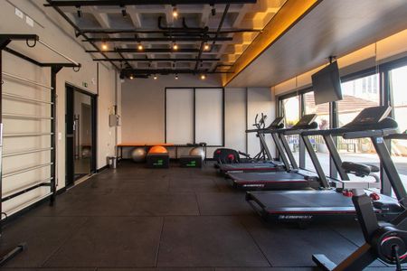 Studio à venda com 19m², 1 quarto e sem vaga Studio à venda com 19m², 1 quarto e sem vagaÁrea comum - Academia