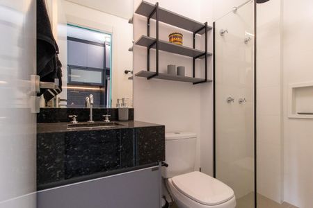 Studio para alugar com 19m², 1 quarto e sem vaga Studio para alugar com 19m², 1 quarto e sem vagaBanheiro