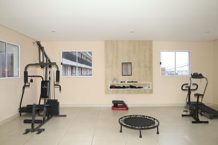 Casa de condomínio para alugar com 48m², 2 quartos e 1 vagaÁrea comum - Academia