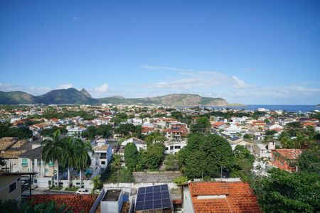 Vista da Sala de apartamento à venda com 1 quarto, 78m² em Camboinhas, Niterói