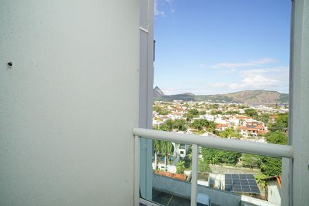 Varanda da Sala de apartamento à venda com 1 quarto, 78m² em Camboinhas, Niterói