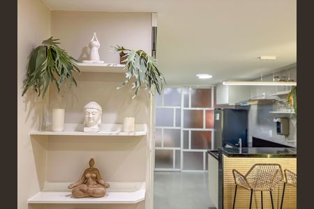 Studio à venda com 33m², 1 quarto e sem vaga
