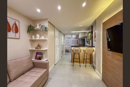 Studio à venda com 33m², 1 quarto e sem vaga