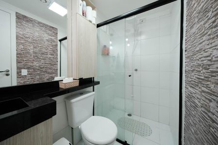 Banheiro de apartamento à venda com 1 quarto, 40m² em Cangaiba, São Paulo