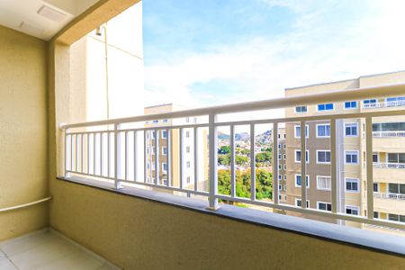 Varanda da Sala de apartamento para alugar com 2 quartos, 40m² em Inhaúma, Rio de Janeiro