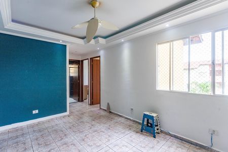 Sala  de apartamento à venda com 2 quartos, 46m² em Campanário, Diadema