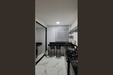 Cozinha de apartamento à venda com 3 quartos, 61m² em Guarani, Belo Horizonte