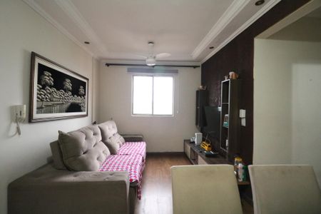 Sala de apartamento para alugar com 3 quartos, 58m² em Piraporinha, Diadema