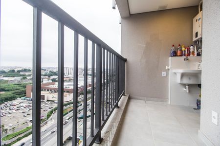 Varanda de apartamento para alugar com 2 quartos, 48m² em Aldeia, Barueri