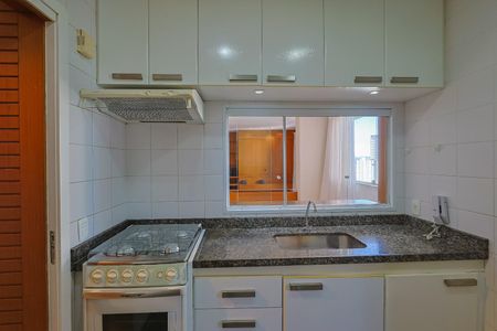 Cozinha de apartamento para alugar com 2 quartos, 92m² em Vila da Serra, Nova Lima