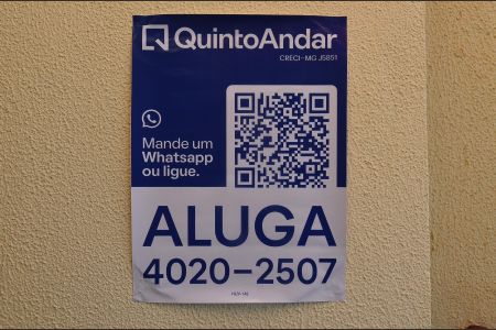 Apartamento para alugar com 65m², 3 quartos e 1 vaga Apartamento para alugar com 65m², 3 quartos e 1 vagaPlaca Instalada 21-05-2026-HIJV-149