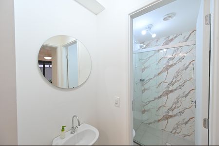 Apartamento à venda com 38m², 1 quarto e sem vagaBanheiro da Suíte