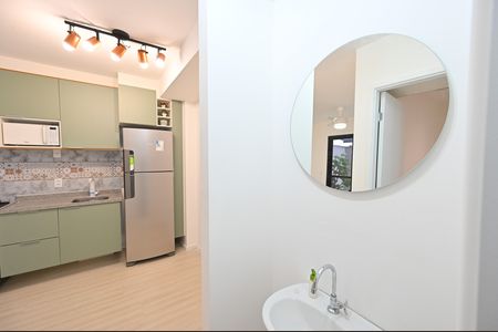 Apartamento à venda com 38m², 1 quarto e sem vagaBanheiro da Suíte