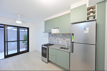 Apartamento à venda com 38m², 1 quarto e sem vagaCozinha