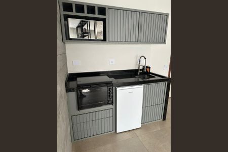 Cozinha de kitnet/studio à venda com 1 quarto, 52m² em Centro, São Bernardo do Campo
