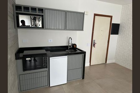 Cozinha de kitnet/studio à venda com 1 quarto, 52m² em Centro, São Bernardo do Campo