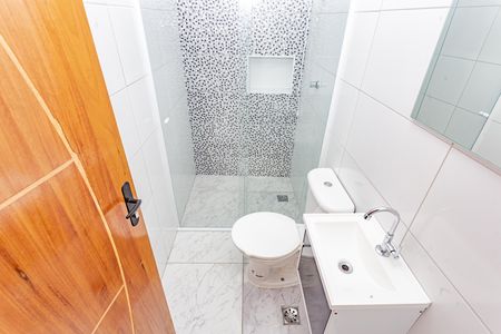 Banheiro de casa para alugar com 1 quarto, 32m² em Sacoma, São Paulo