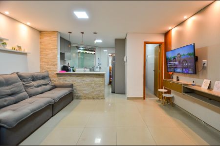 Sala Ambientes de casa à venda com 2 quartos, 120m² em Alvorada, Belo Horizonte