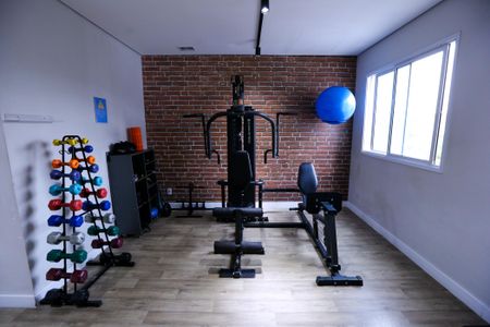Apartamento para alugar com 46m², 2 quartos e 1 vaga Apartamento para alugar com 46m², 2 quartos e 1 vagaAcademia