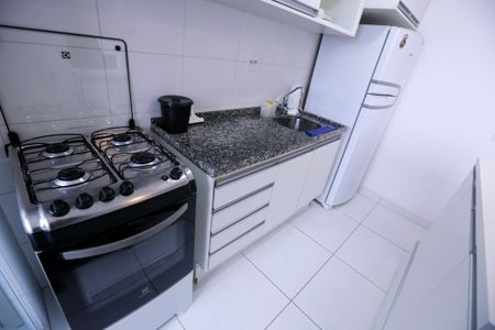 Apartamento para alugar com 46m², 2 quartos e 1 vaga Apartamento para alugar com 46m², 2 quartos e 1 vagaDetalhe da cozinha