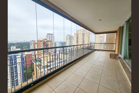 Sacada de apartamento para alugar com 4 quartos, 167m² em Brooklin, São Paulo