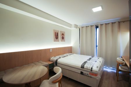 Studio para alugar com 25m², 1 quarto e sem vaga Studio para alugar com 25m², 1 quarto e sem vagaSuíte