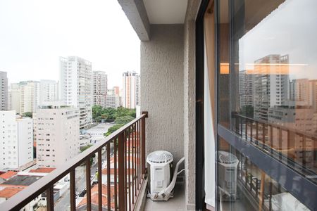 Studio para alugar com 25m², 1 quarto e sem vaga Studio para alugar com 25m², 1 quarto e sem vagaVaranda