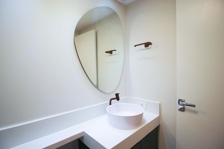 Studio para alugar com 25m², 1 quarto e sem vaga Studio para alugar com 25m², 1 quarto e sem vagaBanheiro