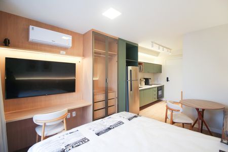 Studio para alugar com 25m², 1 quarto e sem vaga Studio para alugar com 25m², 1 quarto e sem vagaSuíte