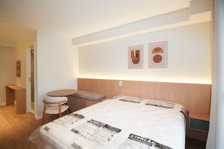 Studio para alugar com 25m², 1 quarto e sem vaga Studio para alugar com 25m², 1 quarto e sem vagaSuíte