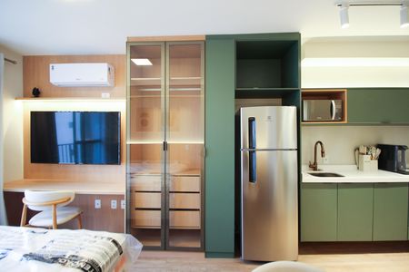 Studio para alugar com 25m², 1 quarto e sem vaga Studio para alugar com 25m², 1 quarto e sem vagaSuíte