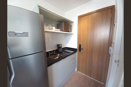 Studio para alugar com 24m², 1 quarto e sem vaga Studio para alugar com 24m², 1 quarto e sem vagaCozinha