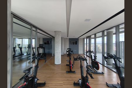 Studio para alugar com 24m², 1 quarto e sem vaga Studio para alugar com 24m², 1 quarto e sem vagaAcademia