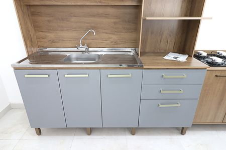 Apartamento para alugar com 60m², 2 quartos e 1 vagaCozinha e Área de Serviço