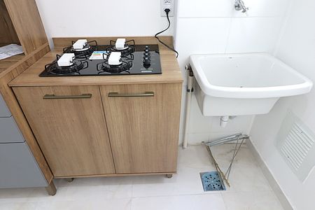 Apartamento para alugar com 60m², 2 quartos e 1 vagaCozinha e Área de Serviço