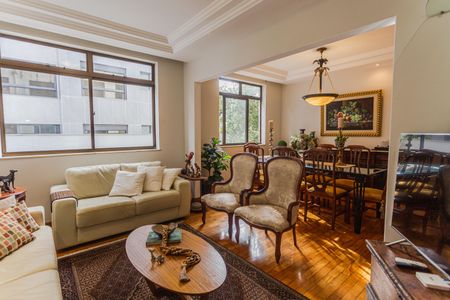Sala/Copa de apartamento para alugar com 3 quartos, 115m² em Carmo, Belo Horizonte