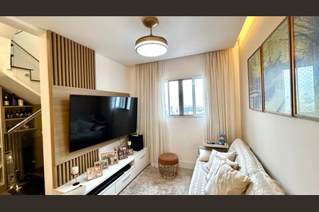 Sala de apartamento à venda com 3 quartos, 138m² em Ponte Grande, Guarulhos