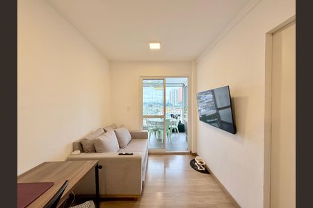 Sala de apartamento para alugar com 1 quarto, 33m² em Chácara Santo Antônio (zona Sul), São Paulo