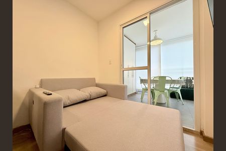 Sala de apartamento para alugar com 1 quarto, 33m² em Chácara Santo Antônio (zona Sul), São Paulo