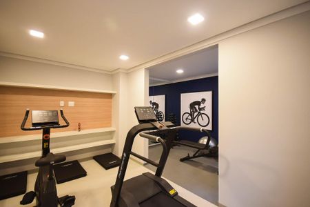 Apartamento para alugar com 32m², 2 quartos e sem vaga Apartamento para alugar com 32m², 2 quartos e sem vagaAcademia