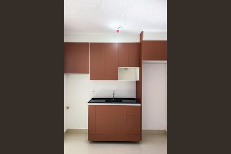 Cozinha de apartamento para alugar com 2 quartos, 39m² em Belenzinho, São Paulo
