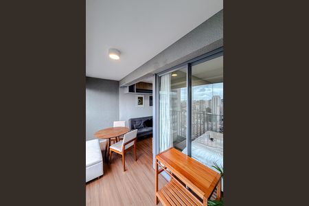 Varanda da Sala de kitnet/studio para alugar com 1 quarto, 37m² em Ipiranga, São Paulo