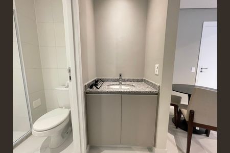 Apartamento para alugar com 45m², 1 quarto e 1 vaga Apartamento para alugar com 45m², 1 quarto e 1 vagaBanheiro