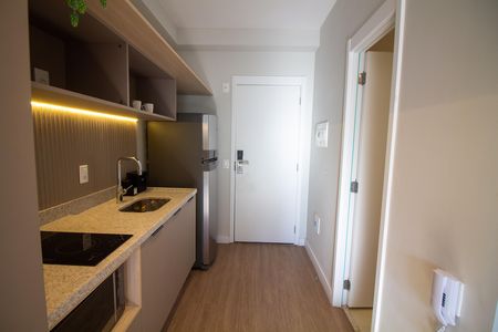 Studio para alugar com 27m², 1 quarto e sem vaga Studio para alugar com 27m², 1 quarto e sem vagaCozinha