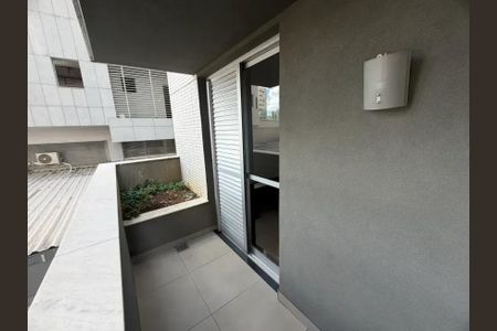 Varanda de apartamento para alugar com 1 quarto, 55m² em Lourdes, Belo Horizonte