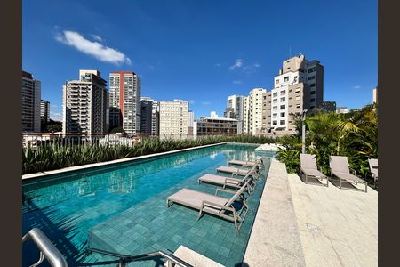 Área comum - Piscina de apartamento para alugar com 2 quartos, 56m² em Vila Anglo Brasileira, São Paulo
