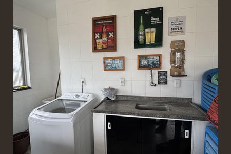 Área de Serviço de apartamento à venda com 4 quartos, 210m² em Pechincha, Rio de Janeiro
