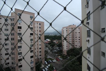  Sala - Vista de apartamento à venda com 3 quartos, 75m² em Anil, Rio de Janeiro