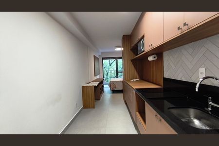 Studio para alugar com 33m², 1 quarto e sem vaga Studio para alugar com 33m², 1 quarto e sem vagaCozinha
